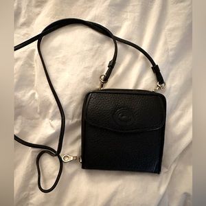 Black crossbody Wallet purse